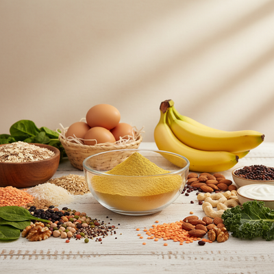 Vitamin B-Complex (B1, B3, B5, B6, B7, B9, B12)