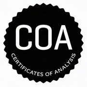 Certificate of Analysis — a document that confirms a product or raw material was tested and meets specified quality, identity, purity, and safety standards.