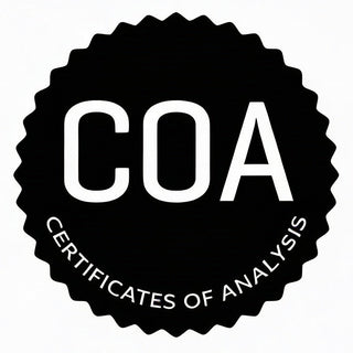 Certificate of Analysis — a document that confirms a product or raw material was tested and meets specified quality, identity, purity, and safety standards.